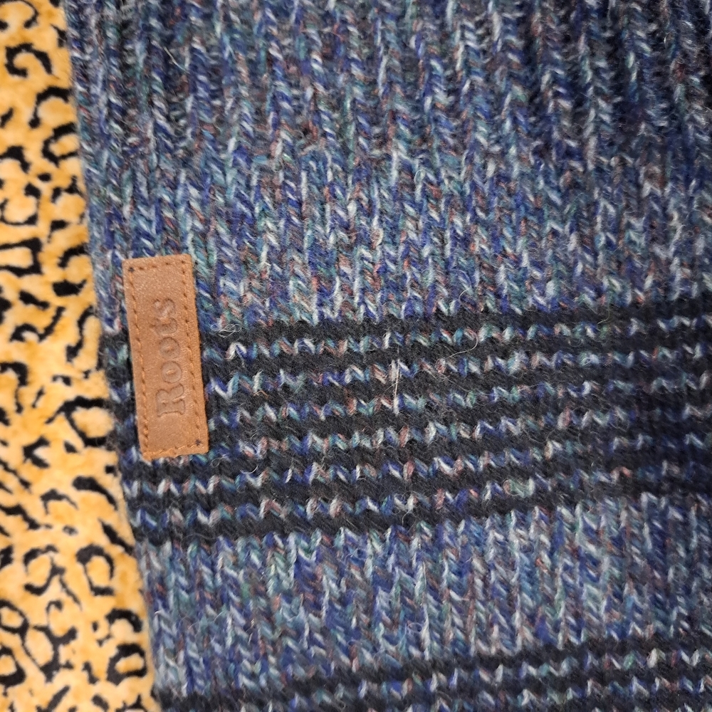 🌈ROOTS WOOL SWEATER DRESS -S - Picture 2 of 7